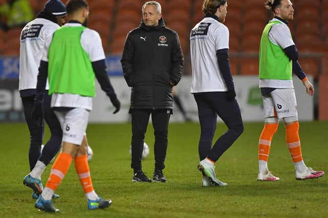 Neil Critchley saw his Blackpool players perform creditably in their first season back in the Championship