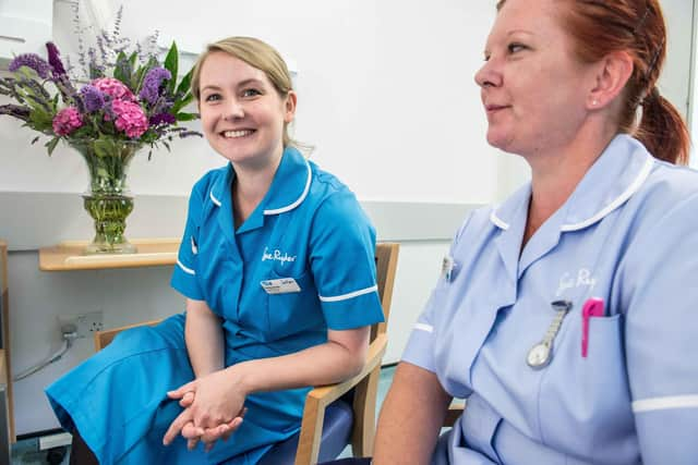 Staff at the Sue Ryder Centre in Preston