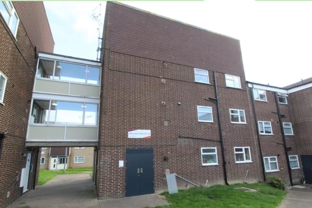 This one bedroom flat with a "generous double bedroom" is listed for £75,000.
