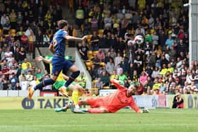 Rogers' first goal for the club helped Blackpool finish the season with a win