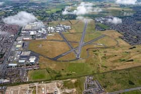 New plans for Blackpool Airport to get five new hangars
