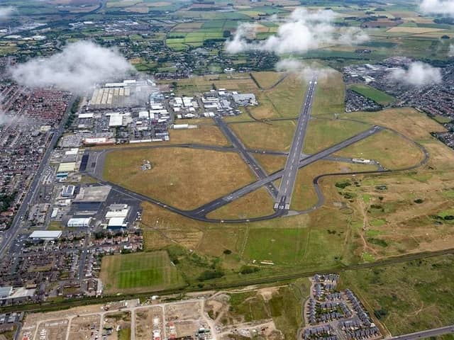 New plans for Blackpool Airport to get five new hangars