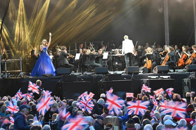 Katherine Jenkins topped the bill at last year's Last Night of The Proms concert at Lytham Hall.