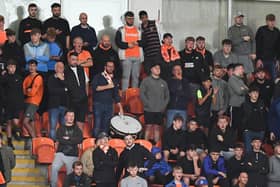 Blackpool fans have been reacting to the postponement of their FA Cup tie against Forest Green Rovers