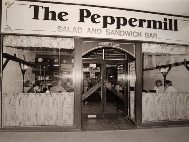 The Peppermill in Birley Street as it was in the 90s