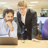 Hold the Front Page - Nish Kumar and Josh Widdicombe continue their quest to become local newspaper journalists. In this episode they’re in Blackpool where they encounter landscape painters, rugby legends, mysterious role players and a terrifying storm before furiously chasing the Prime Minister across town, all in the name of landing a front page story.