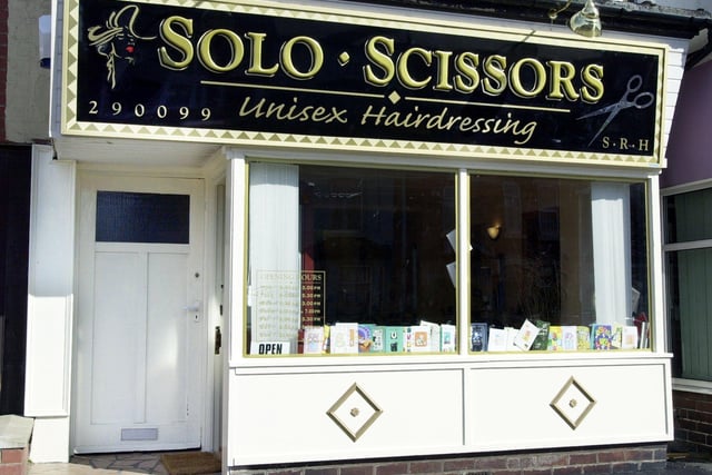 Solo Scissors in Caunce Street Blackpool, 2002