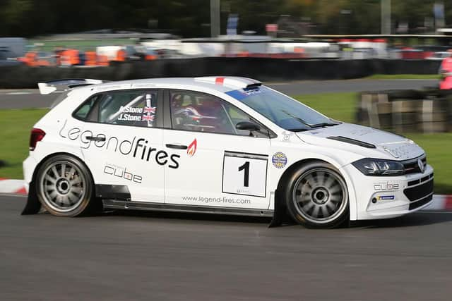 Blackpool South Shore Motor Club's John and Alex Stone in their VW Polo GTi R5 Picture: www.pro-rally.co.uk