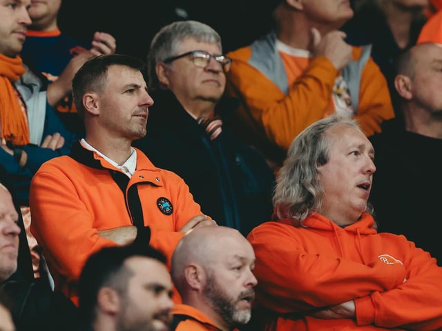 Seasiders supporters made the midweek trip to Oakwell.