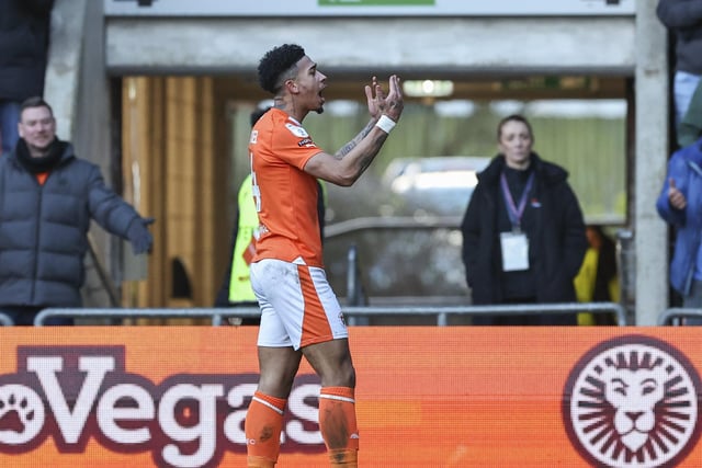 Jordan Lawrence-Gabriel rounded off Blackpool's victory over Bolton with a goal.