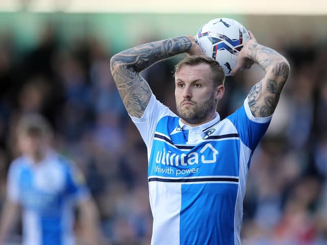 Nick Anderton in action for Bristol Rovers