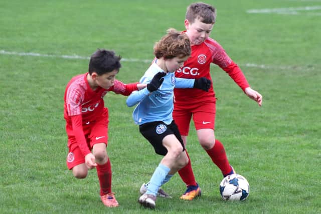 CN Sports U9s and Blackpool Wren Rovers U8s have made pleasing progress Photo: Karen Tebbutt