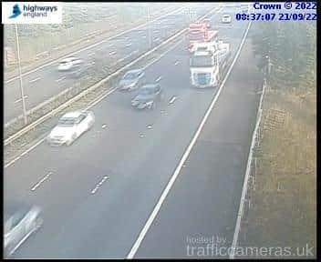 The M6 soutbound between J23- J26, just south of Lancashire, will be closed overnight between Tuesday-Thursday this week.
