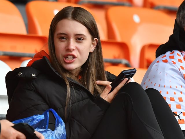Blackpool fans were at Bloomfield Road for the Seasiders' opening game of the season.