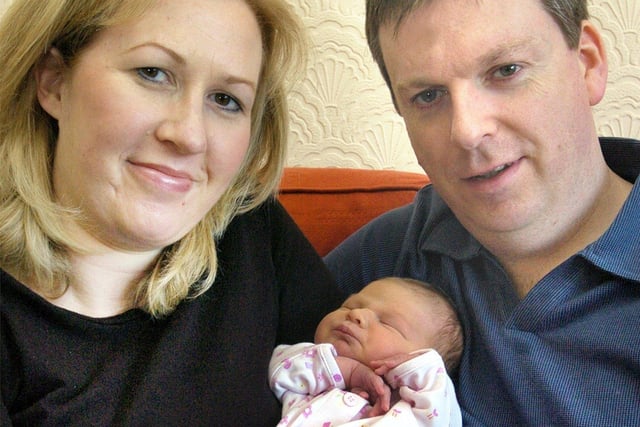 Abby and Paul Smart, of Mossom Lane Norbreck, with baby Lauren, one of the Gazette's Blackpool Life campaign babies