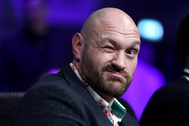 Tyson Fury. Kieran Cleeves/PA Wire.