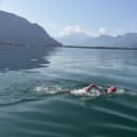 Dani Wallwork swam the length of Lake Geneva inside 21-and-a-half hours