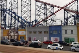 Ocean Boulevard stands in the shadow of the Big One rollercoaster