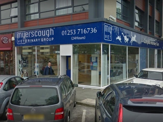 Myerscough Veterinary Group on Clifton Drive South, Lytham St Annes, has a rating of 4.6 out of 5 from 69 Google reviews