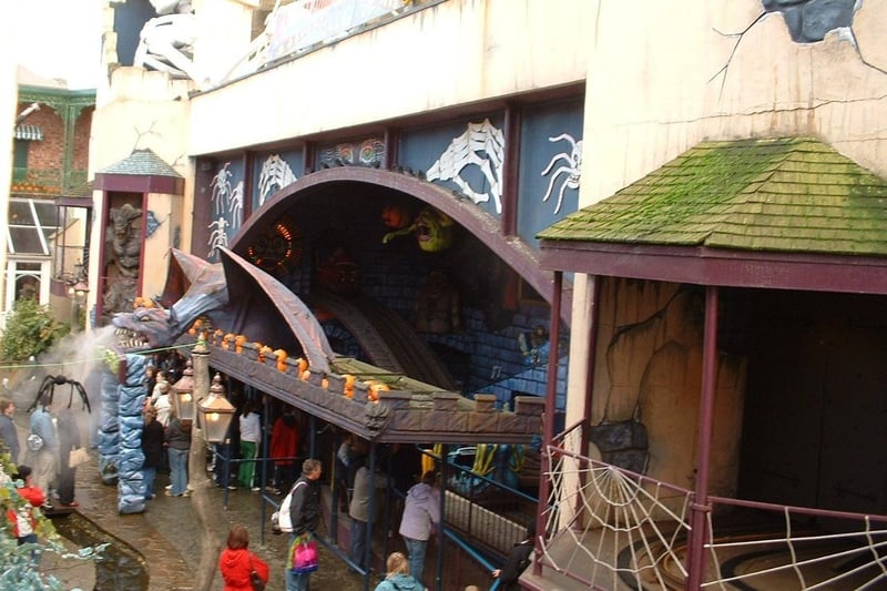 Several ghosts are said to haunt the Ghost Train at Blackpool Pleasure Beach. Cloggy, a former maintenance worker known for his clogs who died in 1970, is said to haunt the Ghost Train. People on the ride have complained of being grabbed – only to be told by staff that this was not part of the attraction.