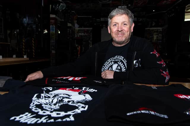 Ian Fletcher, owner of the Waterloo Music Bar in Blackpool  Photo: Kelvin Stuttard