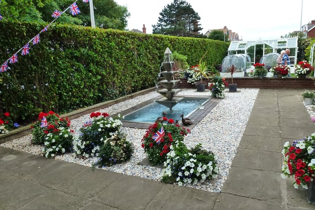 Themed Holiday Accommodation Garden winner was Mark Smith of Number One St Luke’s Road