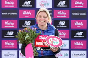 Shelly Woods is in Commonwealth Games action