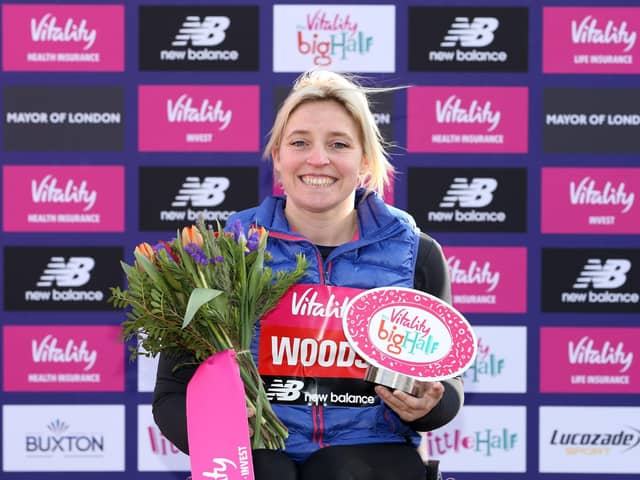 Shelly Woods is in Commonwealth Games action