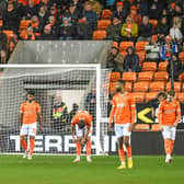 The body language of Blackpool's players says it all