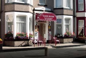 The one bedroom flat is in a well maintained building on Vance Road, Blackpool, in the former Vance House holidays flats establishment