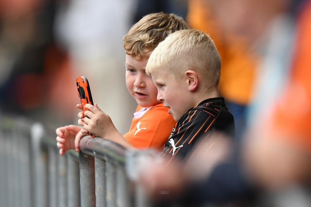 Blackpool fans were at Bloomfield Road for the Seasiders' opening game of the season.