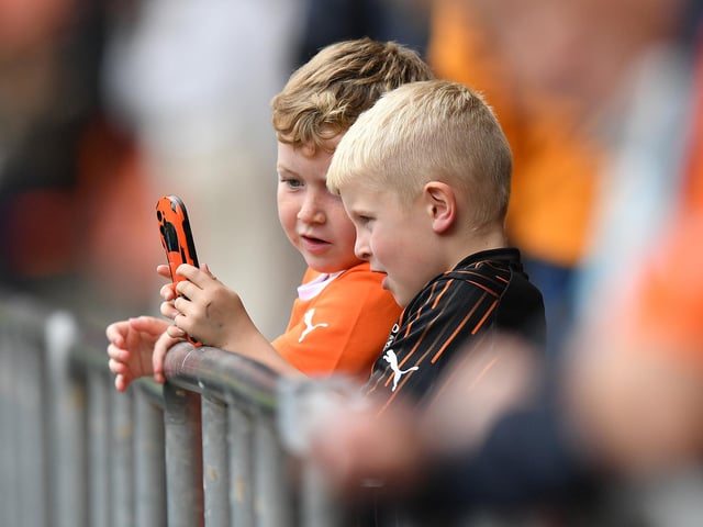 Blackpool fans were at Bloomfield Road for the Seasiders' opening game of the season.