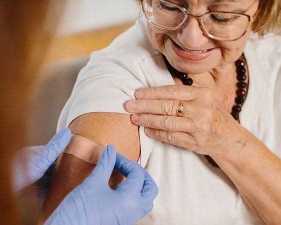 Winter flu and Covid-19 vaccinations are being rolled out to eligible people, including anyone aged 65 or over and anyone aged 18 to 64 who have certain long-term health conditions