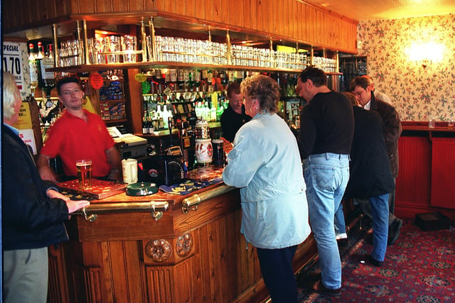 Interior shot of the Mitre pub in West Street