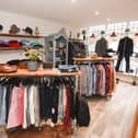 A large range is on show at Attire, Trinity Hospice's new charity menswear shop in Lytham