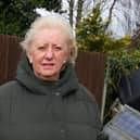 Coun Andrea Kay has hit out at delays over the building of a play area at Hawley Gardens in Thornton and says a footpath has also been promised.