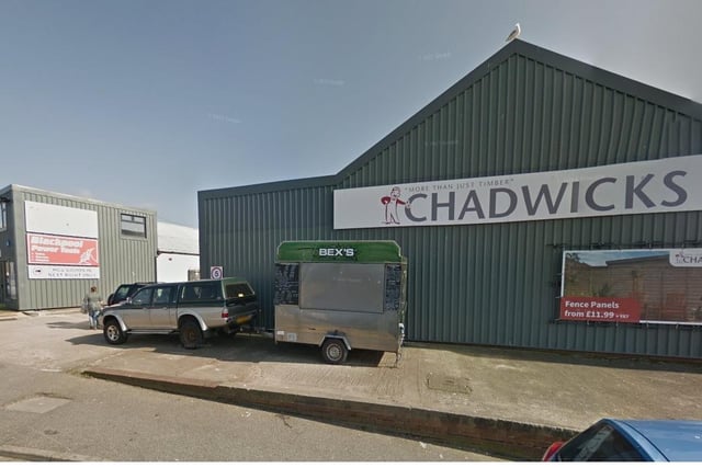 Founded in 1896, Chadwicks is a timber merchant and ironmongers . It has been located at its Mowbray Drive premises since 1956