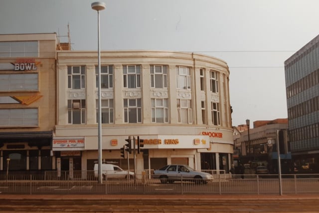 Burger King and the Snooker Hall above in 1993