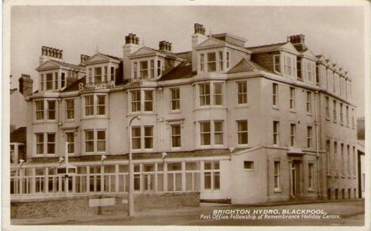 The Brighton Hydro Hotel which is now the Colonial Hotel on Blackpool Promenade