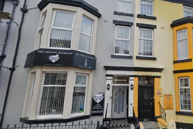 The Shining Diamond B&B on Havelock Street has a rating of 4.9 out of 5 from 99 Google reviews