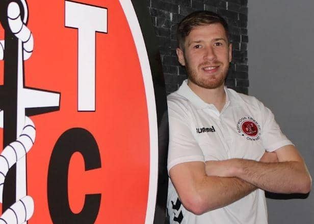 Josh Vela joined Fleetwood Town in early June Picture: Fleetwood Town FC