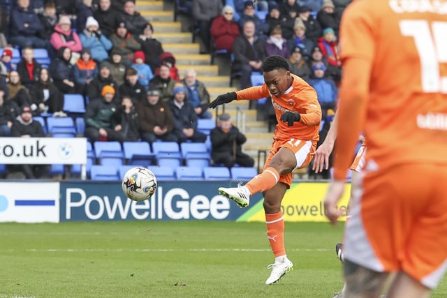 Karamoko Dembele was electric as usual for the Seasiders- constantly looking like a creative spark behind the front two. When the ball came to him in the box, he took his shot well to make it 1-0 at half time. The attacking midfielder was also involved in Hayden Coulson's goal, to mark a magnificent display with an assist as well.