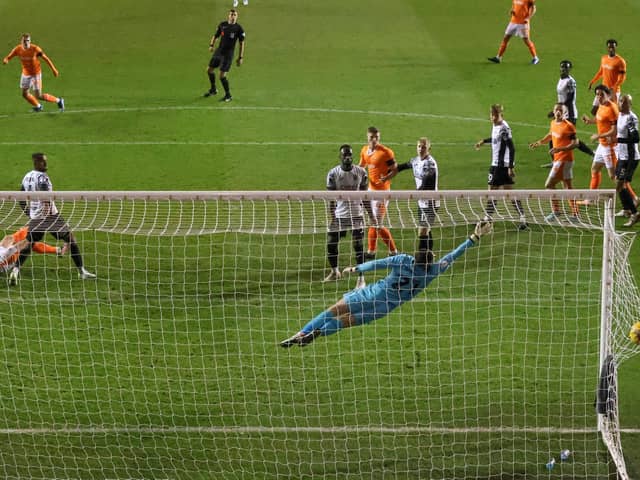 Jake Beesley scored a brace for the Seasiders against Morecambe