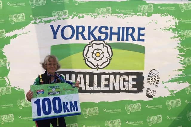 Sue Shakespeare, a mum-of-three is busy in training, walking around 130km every week, in preparation for the hikes