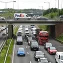 Extensive delays and a seemingly endless line of vehicles stretching over eight miles on the M6 Northbound.