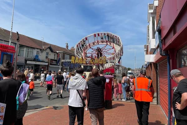 Thousands of people flocked to Fleetwood for the return of Tram Sunday