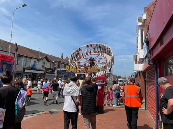 Thousands of people flocked to Fleetwood for the return of Tram Sunday