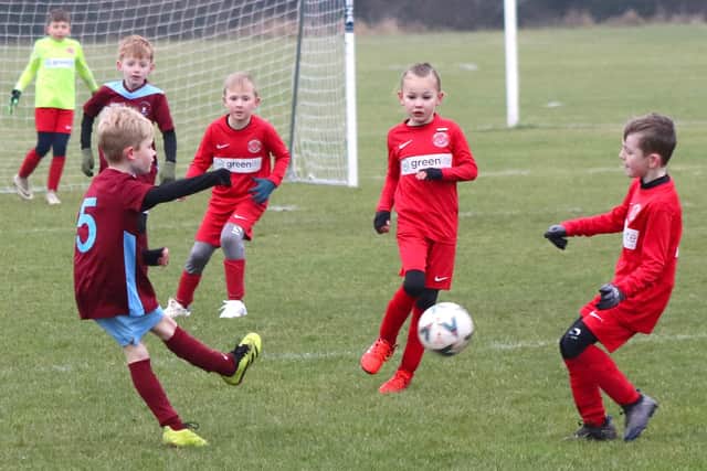 Blackpool Wren Rovers Blacks and Lytham Junior Windmills showed their progress Picture: Karen Tebbutt