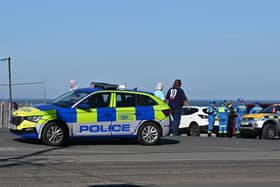 Emergency services at Central Pier in Blackpool. Image: Dave Nelson