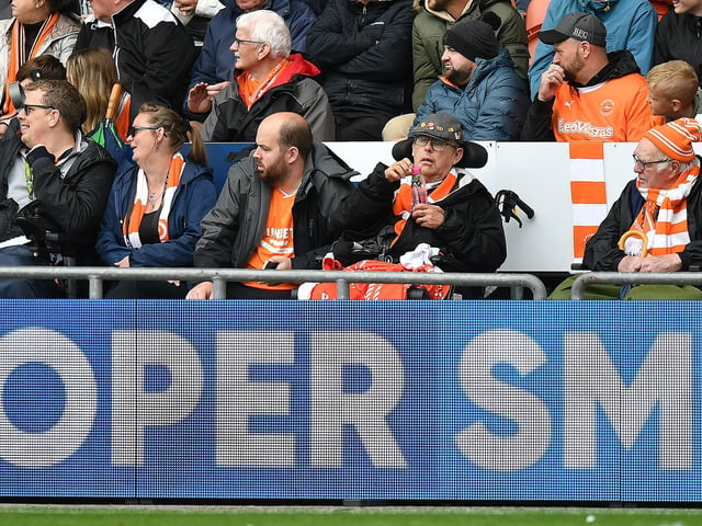 Blackpool fans were at Bloomfield Road for the Seasiders' opening game of the season.